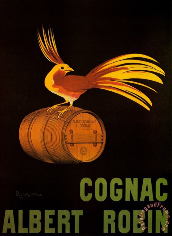 Cognac Albert Robin painting - Leonetto Cappiello Cognac Albert Robin Art Print