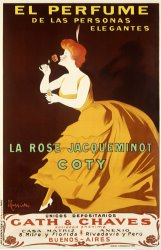 Leonetto Cappiello La Rose Jacqueminot Coty