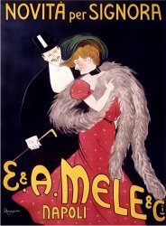 Leonetto Cappiello Novita Per Signora