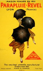 Leonetto Cappiello Parapluie Revel C 1920