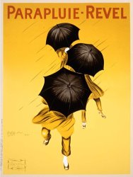Leonetto Cappiello Parapluie Revel C 1922