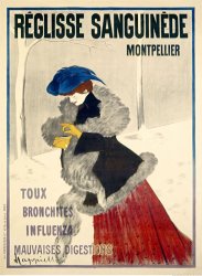 Leonetto Cappiello Reglisse Sanguinede