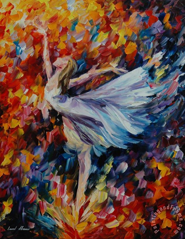 Leonid Afremov Beauty Of Dance Art Painting
