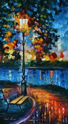 Leonid Afremov Charm Of Loneliness