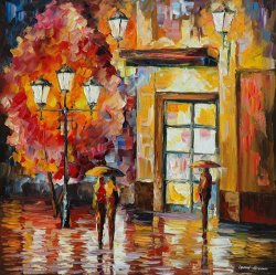 Leonid Afremov Expectation Of Celebration