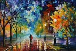 Leonid Afremov Freshness Of Cold