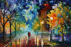 Leonid Afremov Freshness Of Cold
