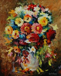 Leonid Afremov Home Warmth