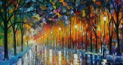 Leonid Afremov Ice Reflections