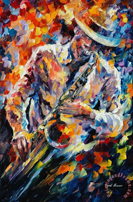 In The Mood painting - Leonid Afremov In The Mood Art Print
