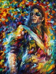 Leonid Afremov Michael Jackson