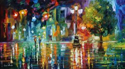 Leonid Afremov Mild Storm