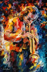 Leonid Afremov Miles Davis