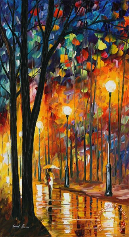 Leonid Afremov Misty Glow Art Painting