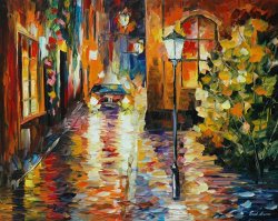 Leonid Afremov Paying A Visit