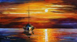 Leonid Afremov Sea Shadows