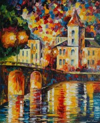 Leonid Afremov Spanish Town