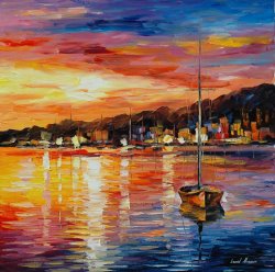 Leonid Afremov Sunrise
