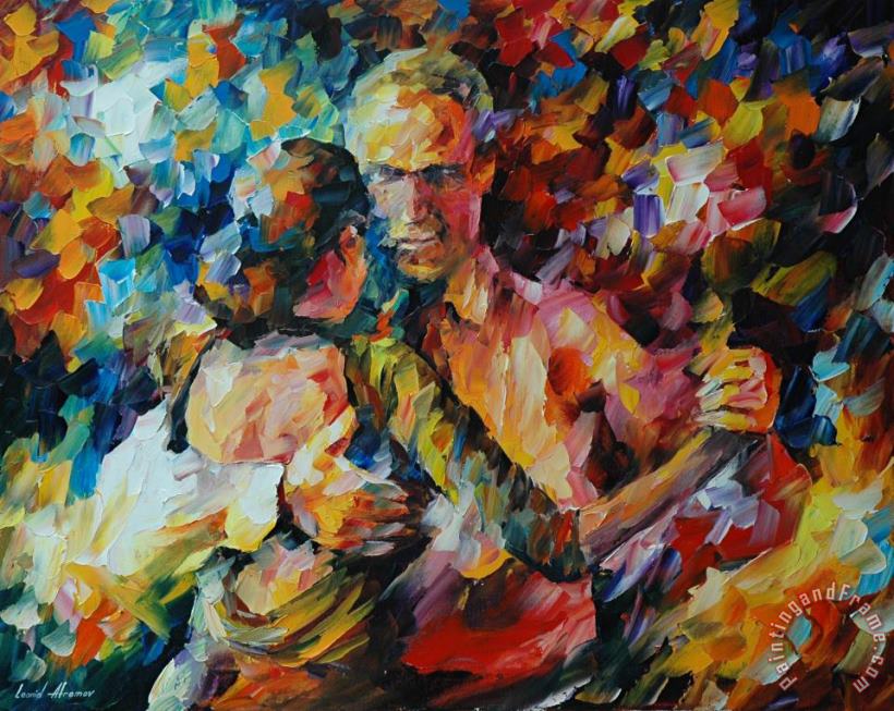 Leonid Afremov Tango Of Love Art Print