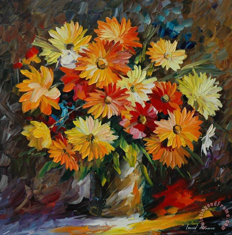 The Colors Of Leaving Summer painting - Leonid Afremov The Colors Of Leaving Summer Art Print