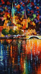 Leonid Afremov The Light Of History