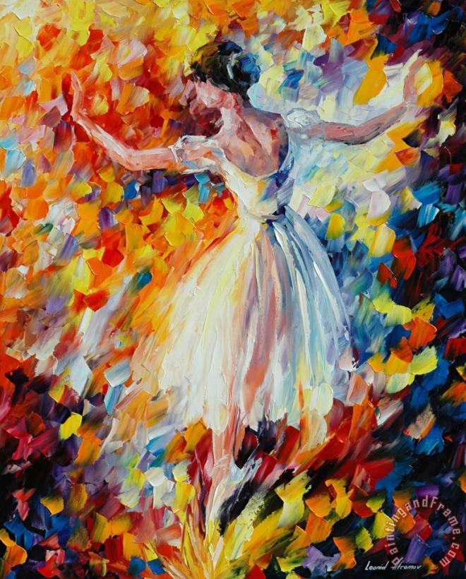 The Symphony Of Dance painting - Leonid Afremov The Symphony Of Dance Art Print