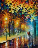 The Warmth Of Friends by Leonid Afremov