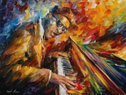 Leonid Afremov Theolonious Monk