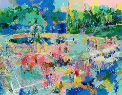 Leroy Neiman Bethesda Fountain Central Park