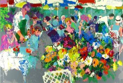 Leroy Neiman Bistro Garden