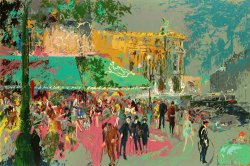 Leroy Neiman Cafe De La Paix