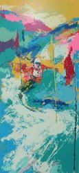 Leroy Neiman Downhill