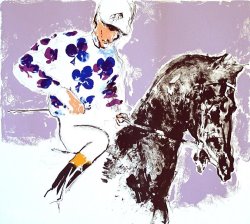Leroy Neiman Jockey Suite Clubs