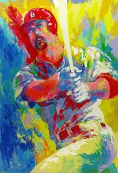 Leroy Neiman Mark Mcgwire