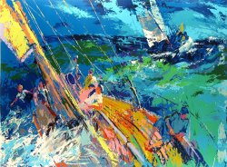 Leroy Neiman Ocean Sailing