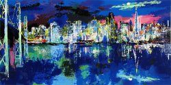 Leroy Neiman San Francisco by Night