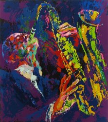 Leroy Neiman Sax Man