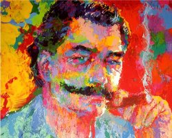 Leroy Neiman Self Portrait
