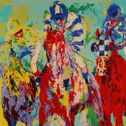 Leroy Neiman The Finish