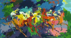 Leroy Neiman The Race