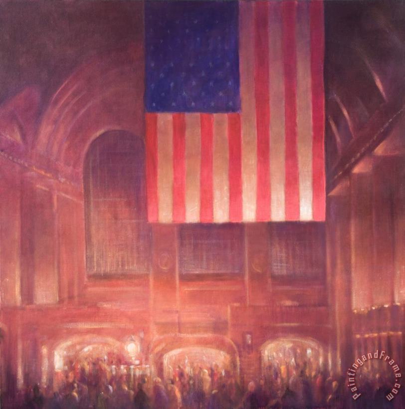 Lincoln Seligman Grand Central Station Art Painting
