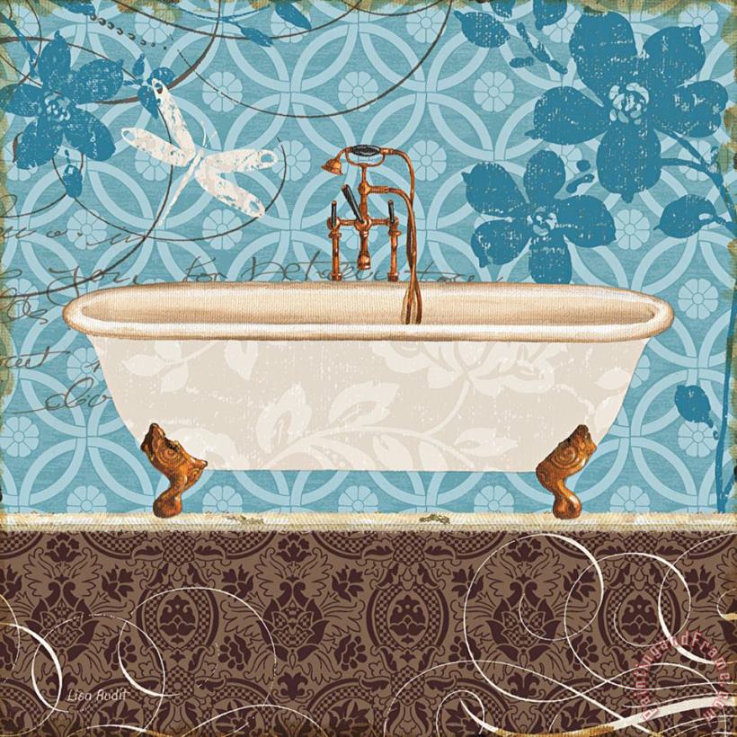 Lisa Audit Eco Motif Bath II Art Print