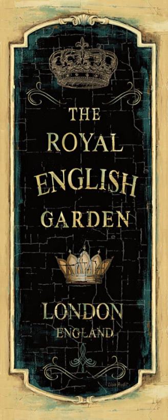 Garden View Ix Royal English painting - Lisa Audit Garden View Ix Royal English Art Print