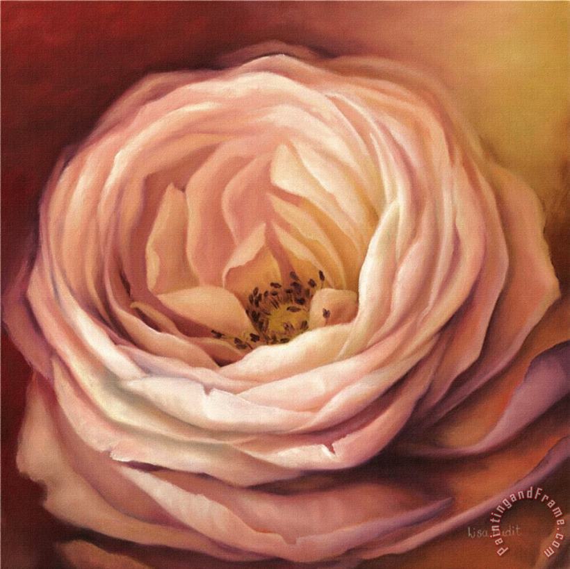 Lisa Audit Rose Portrait Art Painting