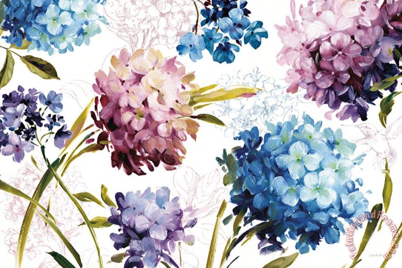 Spring Nectar I painting - Lisa Audit Spring Nectar I Art Print