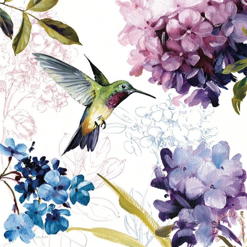 Lisa Audit Spring Nectar Square II Art Painting