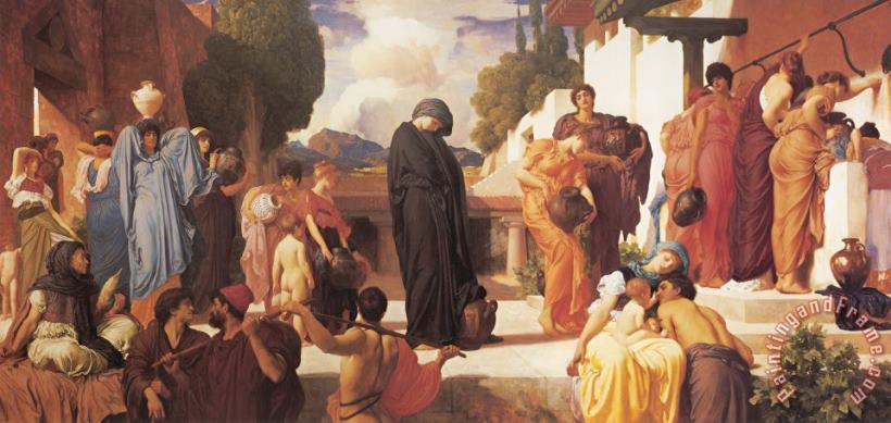 Lord Frederick Leighton Captive Andromache Art Painting