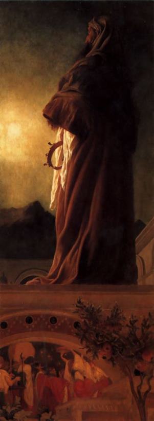 Lord Frederick Leighton Joseph of Arimathea Art Painting