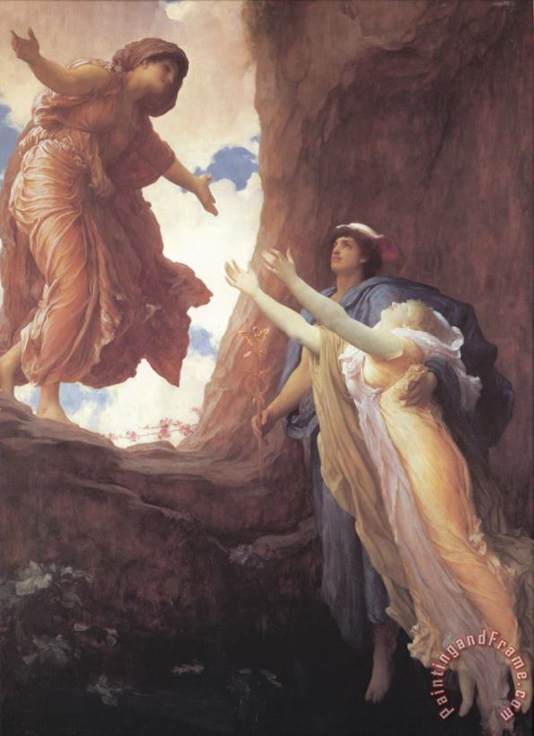 Return of Persephone painting - Lord Frederick Leighton Return of Persephone Art Print