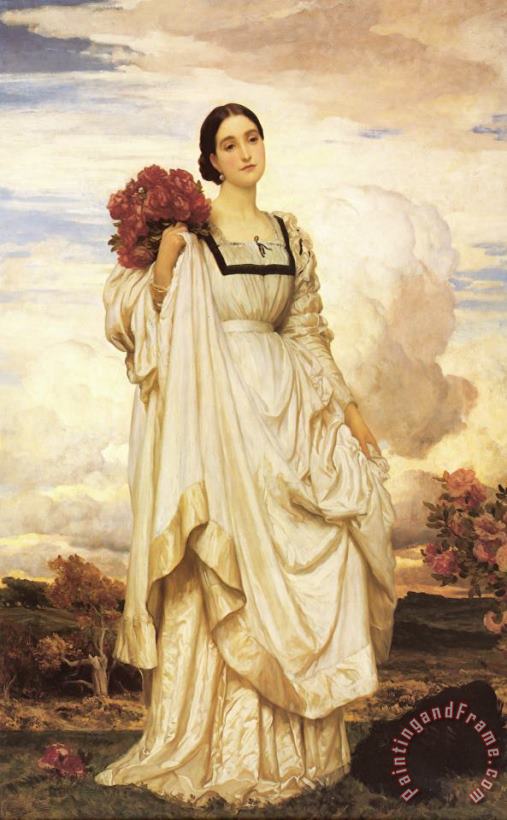 The Countess Brownlow painting - Lord Frederick Leighton The Countess Brownlow Art Print